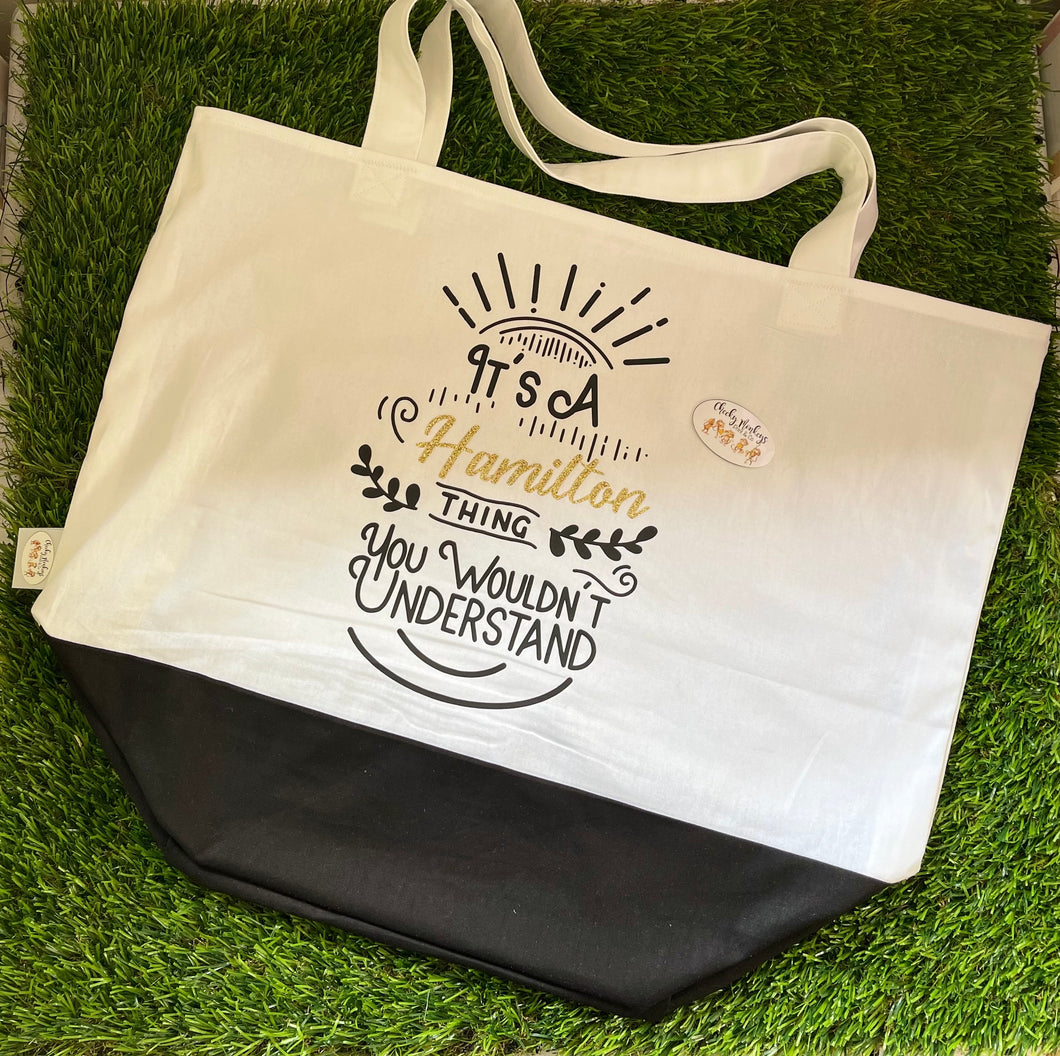 “It’s a Hamilton thing” Tote Bag