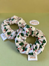 Load image into Gallery viewer, Christmas Holly Scrunchie
