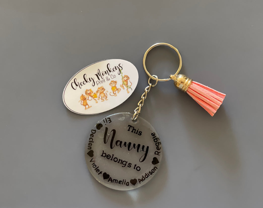 Nanny Key Chain