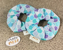 Load image into Gallery viewer, Mermaid - Blue &amp; Purple - Scrunchie
