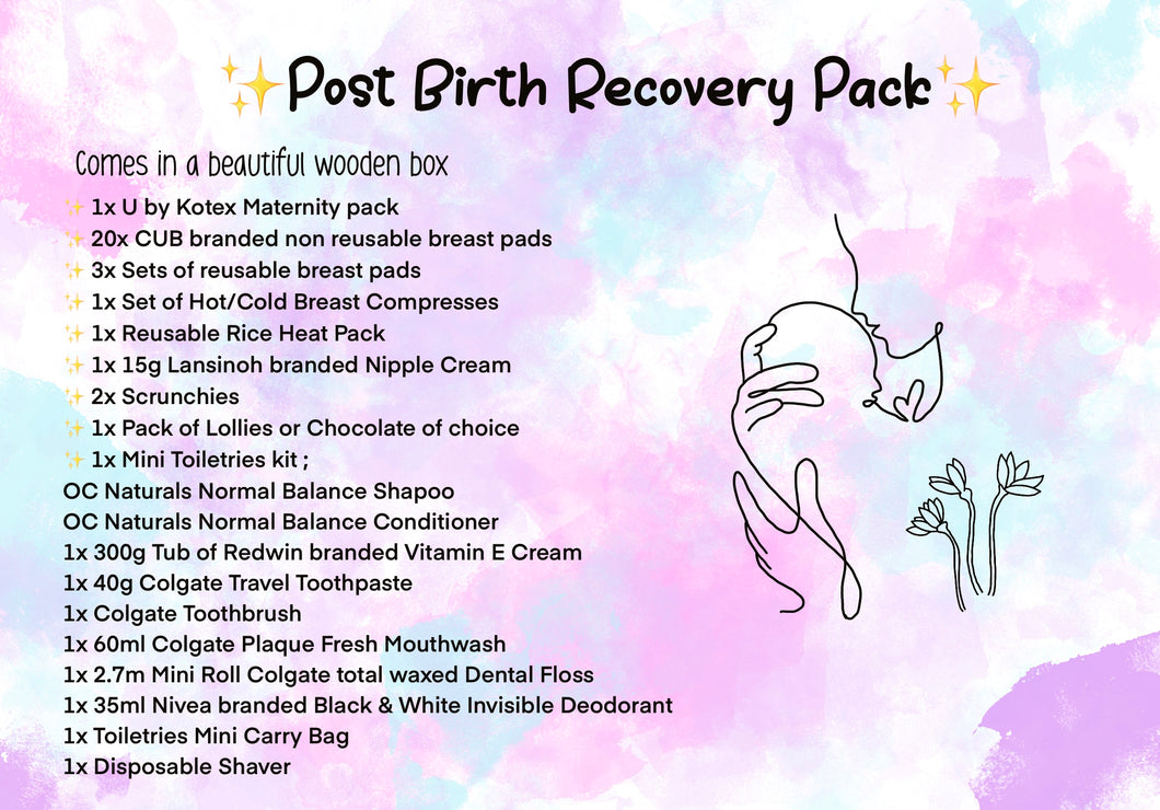 Post Birth Recovery Pack