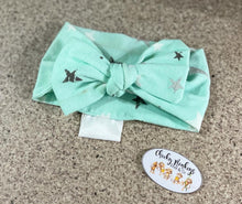 Load image into Gallery viewer, Blue Starry Bow Knot Head Band
