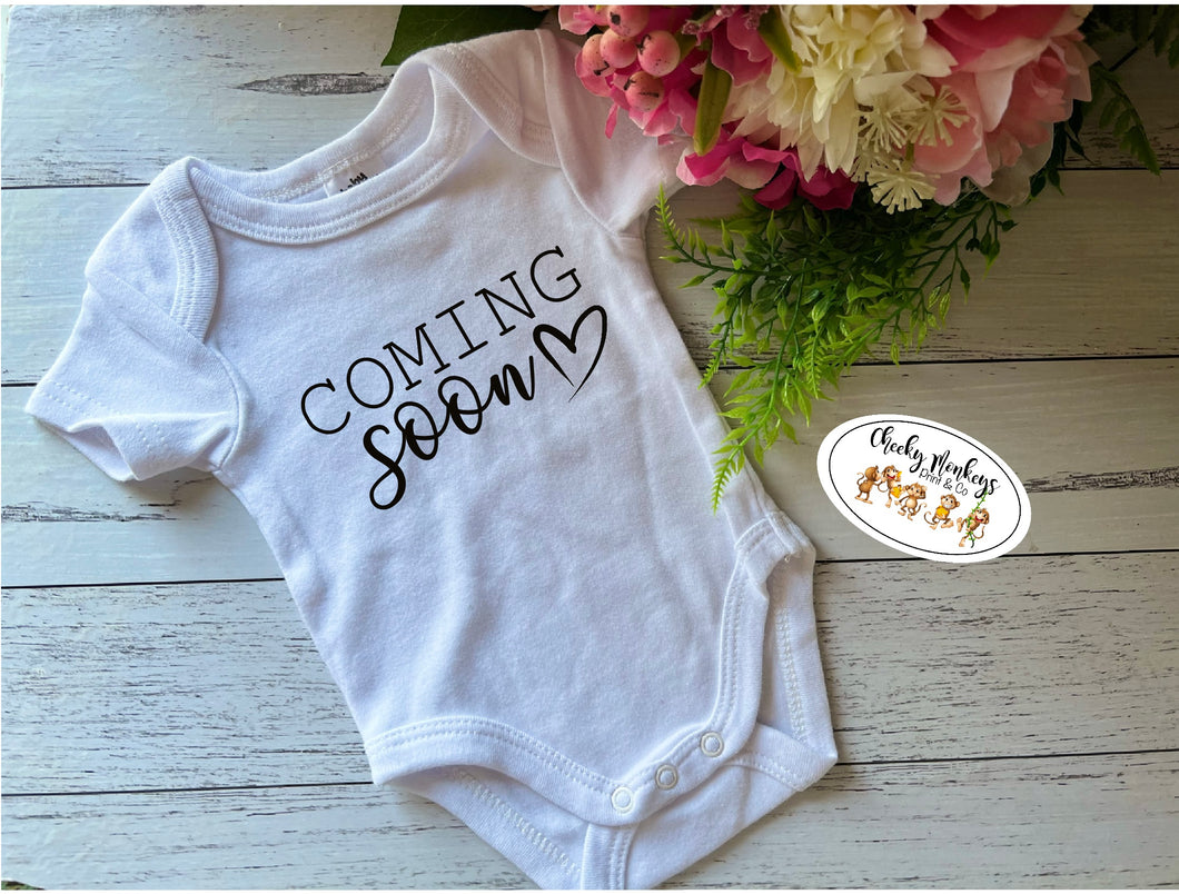 Coming Soon Onesie