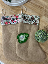 Load image into Gallery viewer, Personalised Pet Hessian Stockings
