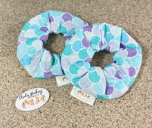 Load image into Gallery viewer, Mermaid - Blue &amp; Purple - Scrunchie
