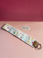 Load image into Gallery viewer, Rainbow Hearts Wristlet
