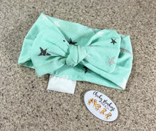 Load image into Gallery viewer, Blue Starry Bow Knot Head Band
