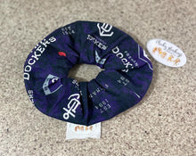 Load image into Gallery viewer, AFL Fremantle Dockers Scrunchie
