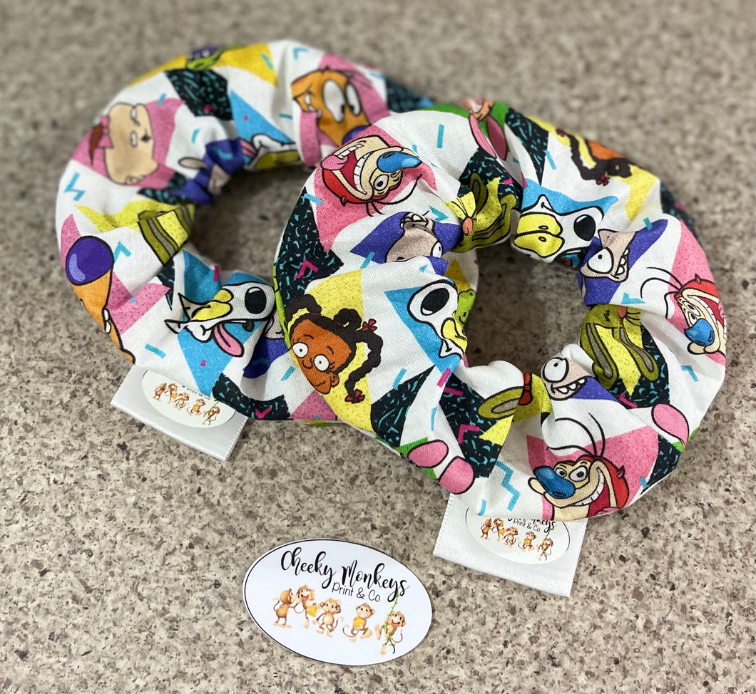 90s Nostalgia Scrunchie