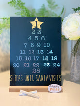 Load image into Gallery viewer, Chalkboard Countdown Calendar
