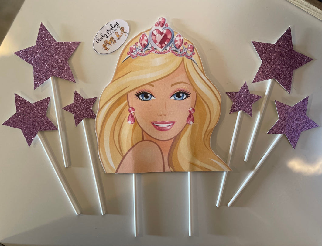 Barbie Cake Topper Set