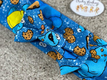 Load image into Gallery viewer, Cookie Monster Bow Head Band
