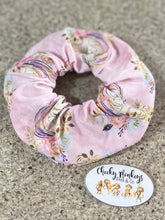 Load image into Gallery viewer, Unicorn - Pale Pink - Scrunchie
