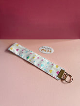 Load image into Gallery viewer, Rainbow Hearts Wristlet
